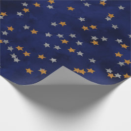 Glitter stjärnor på papper grunge presentpapper