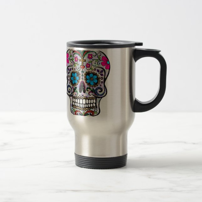 glitter Sugar Skull Resemugg (Höger)
