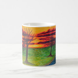 Glitter Sunset Mugg