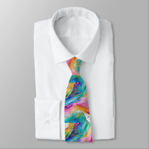 Glitter Swirl Tie Slips