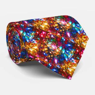 Glitter tänder jul slips