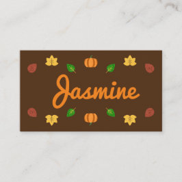 Glitter Thanksgiving Placeringskort