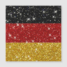 Glitter Tyskland Flagga med miniatyrdiagram