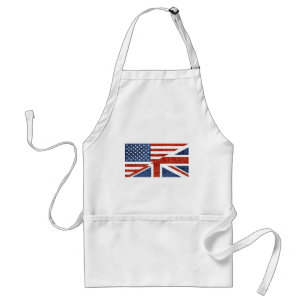 glitter usa uk förkläde