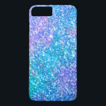 Glitter-utskrift i det moderna färgämnet Trendig<br><div class="desc">Färgstarka,  vackra blåfärgstoner med ljusa lila- och rosa-toner som accentuerar med vrister. Monogrammets version kan begäras via e-post.</div>