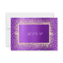 Glitter Violet Amethyst Guld OSA Krystal A