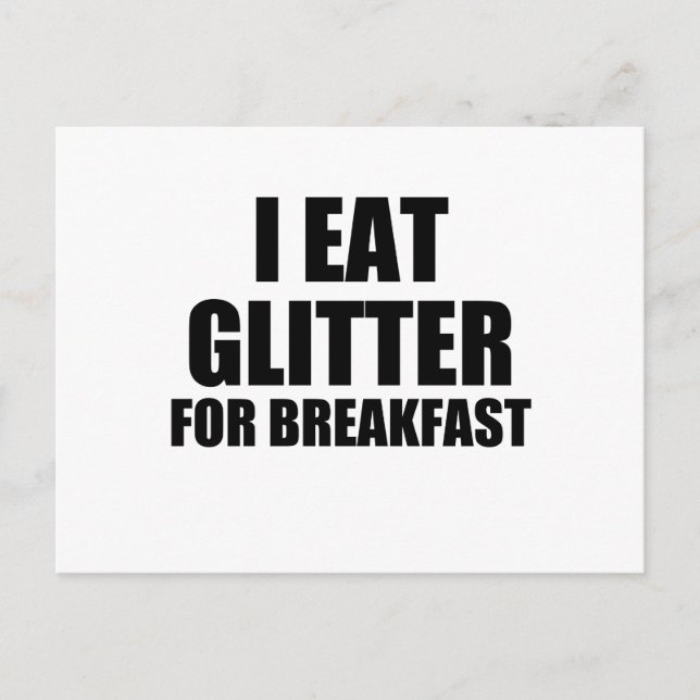 glitter vykort (Framsida)