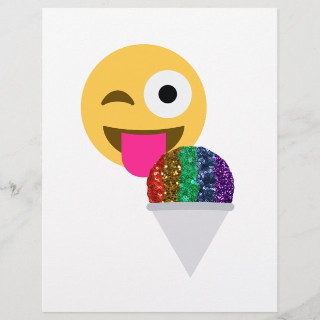 glitter wink emoji (Framsida)