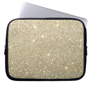 Glitterbärbar datorfodral