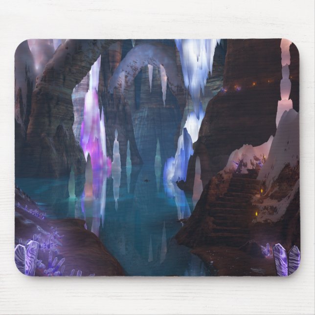 Glittering Caves by Natt Mousepad Musmatta (Framsidan)