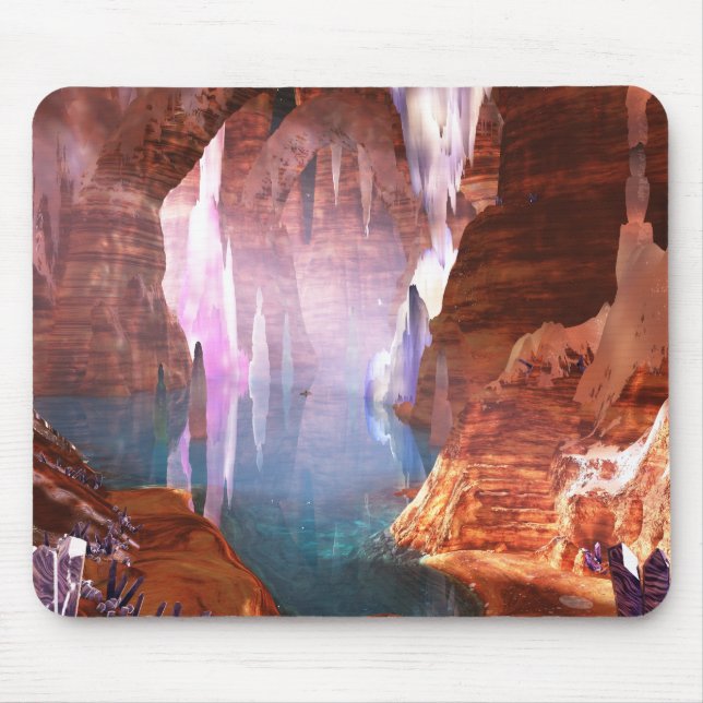 Glittering Caves Mousepad Musmatta (Framsidan)