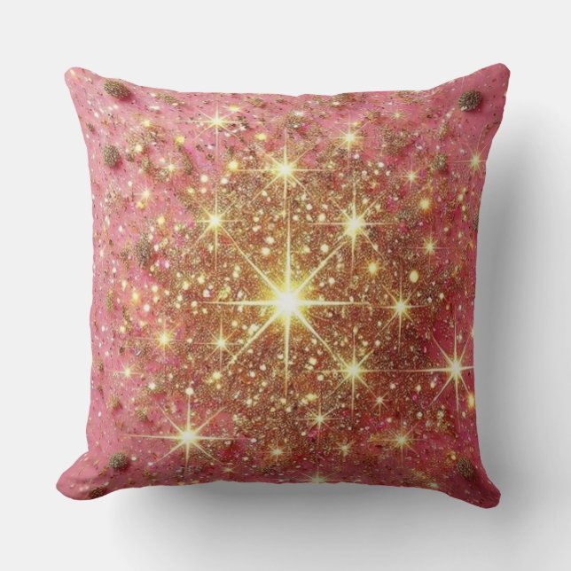 Glittering Galaxy Dekorativ kudde (Framsida)