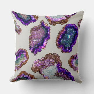 Glittering Geode Dekorativ kudde