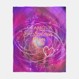 Glittering Mamma Fleece Blanket