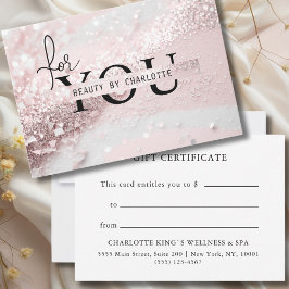 GLITTERING PRESENTKORT FÖR FÖRETAG | till dig