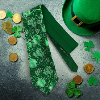 Glittering Shamrocks Mönster ID289 Slips