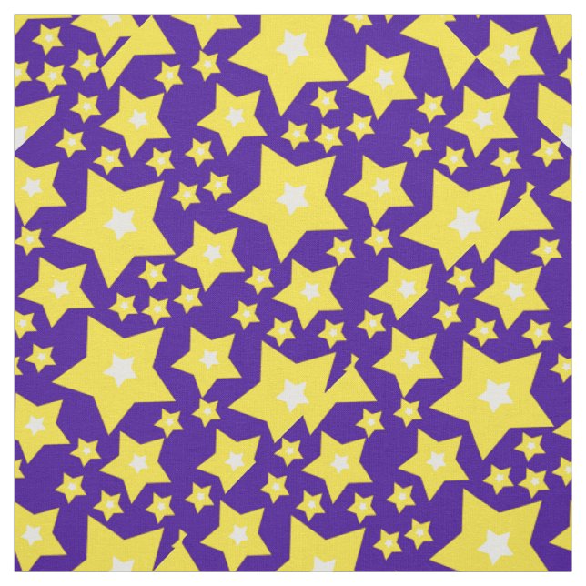 Glittering Shinning Stars Tyg (Provkarta)