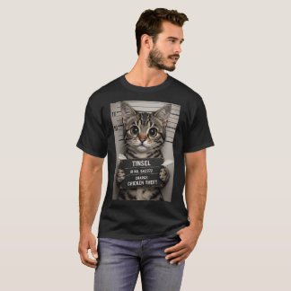 Glitterkatten Tinsel T Shirt