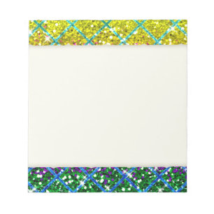 Glitterlilor Snakeskin Anteckningsblock