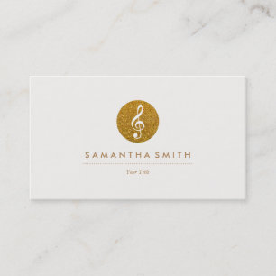 Glittermusikalen noterar logotypvisitkorten visitkort