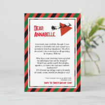 Glitterparadox DADA Julbrev från Tomten