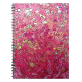 Glitters Rosa Anteckningsbok