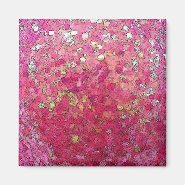Glitters Rosa Magnet