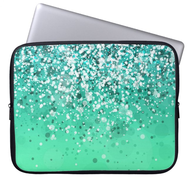 Glittervariationer mig laptop fodral (Framsidan)