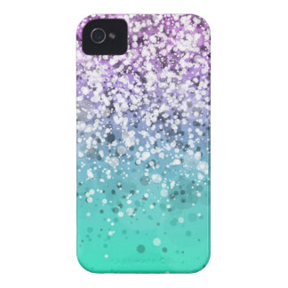 Glittervariationsdropp iPhone 4 Skal