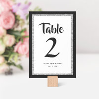 Glittery Bat mitzvah Black och Silver