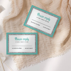 Glittery Bat mitzvah, Tea och Silver OSA Kort