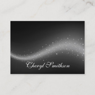 Glittery designvisitkort visitkort