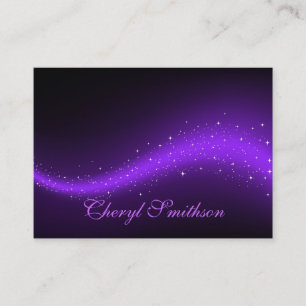 Glittery designvisitkort visitkort