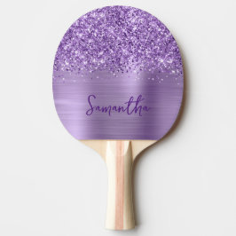 Glittery Glam Royal Lila Namn Pingisracket