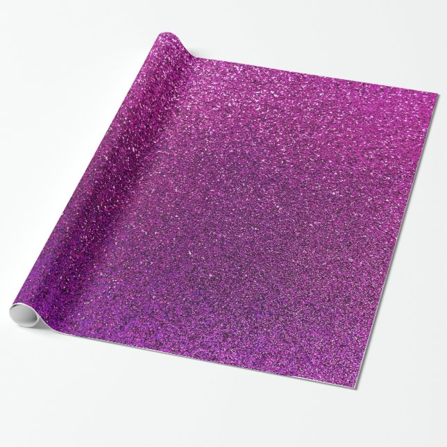 Glittery gnistra för lilaglitterbakgrund presentpapper (Utrullad)