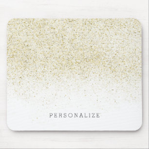 Glittery guld musmatta