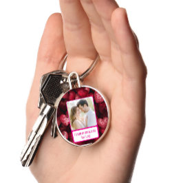 Glittery Kärlek  mina färjor Nyckelring