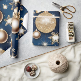 Glittery Ornaments Presentpapper