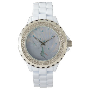 Glittery Peacock Watch av Hevener Armbandsur