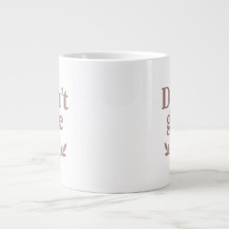 Glittery Perseverance T-Shirt Coffee Mugg Jumbo Mugg