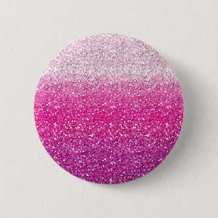 Glittery rosa Ombre Knapp