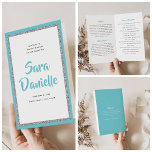 Glittery Silver & Blue Bat mitzvah Foldat Program<br><div class="desc">Du kommer att använda kärlek den papper som används för detta program. Det är mycket tyngre än att kopiera pappert och det är perfekt för dina engångsprogram. Använda mallen som du vill fylla i informationen i. Du kan använda Design Verktyg för att ändra teckensnittet (storlekt, stil, färg) och lägga till...</div>