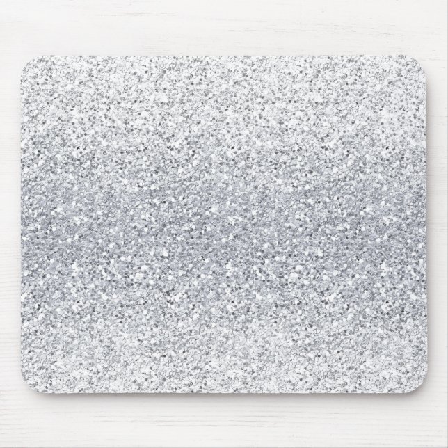 Glittery silver Ombre Musmatta (Framsidan)