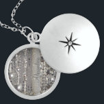 Glittery Silver Stringed Pärlor Personlig Berlockhalsband<br><div class="desc">Silvery shimmer sparkade pärlor med guld glitter på en banderoll i silver,  där man kan anpassa det så att det blir unikt för dig själv och skapar en aning glam vibes i chic.</div>