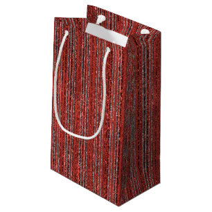 Glittery Stripe Gift Bag