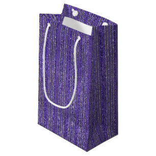 Glittery Stripe Gift Bag