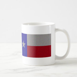 Glittery Texas Flagga Kaffemugg