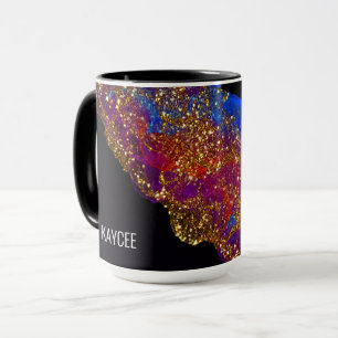 Glittrad alkohol Bläck Mugg