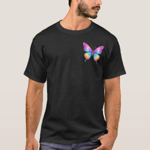 Glittrande Fjäril T Shirt