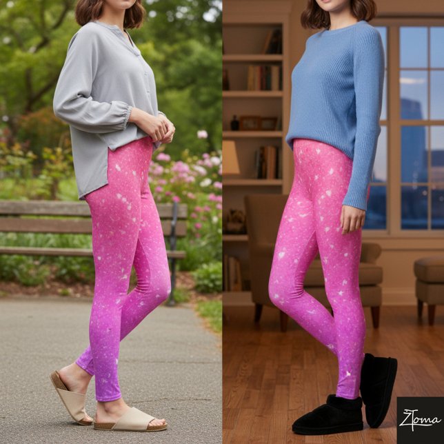 Glittrande Flex Leggings (Skapare uppladdad)